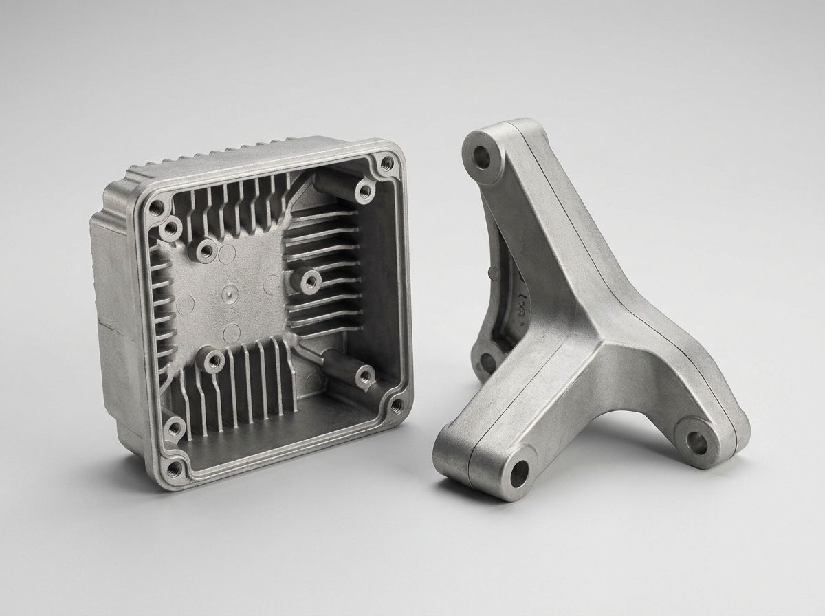 Druckgussgehäuse und Aluminium-Halter